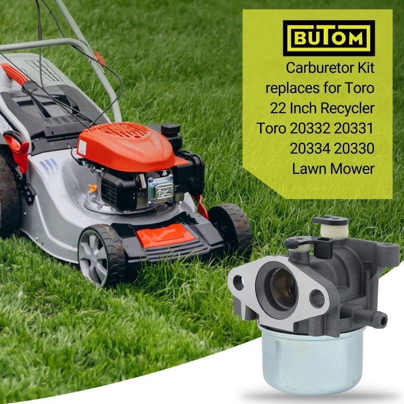 Butom 190CC Carburetor for Toro 22 Inch Recycler Toro 20332 20334 20331 20333 20330 20092 20066 20065 20095 20064 20093 Lawn Mower Maintenance kit - Image 2